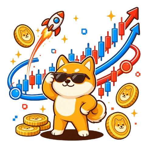 $DUALSHIB stonks chart mascot